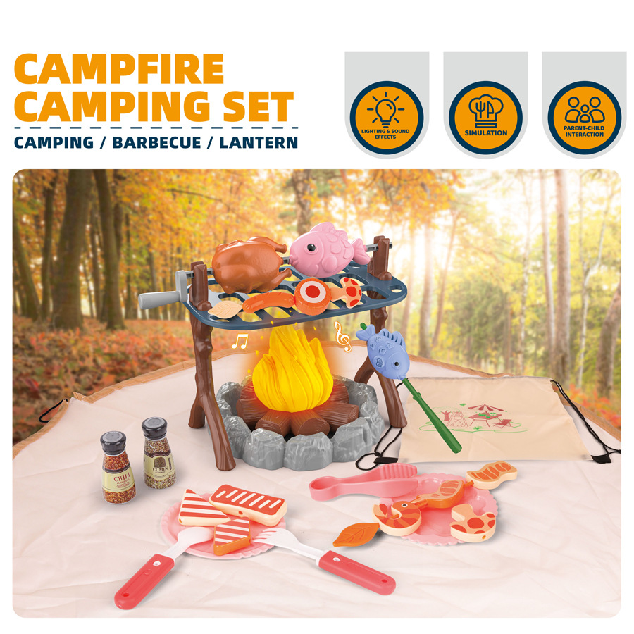 Outdoor Games For Kids - Kids Camping Tent Set Baby Playground