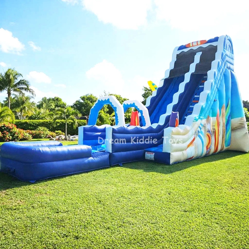 Kids Outdoor Water Park - Giant PVC Inflatable Water Slide Kids