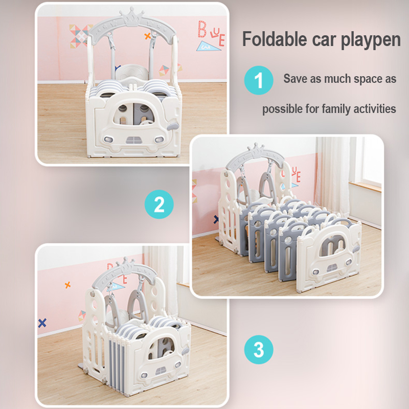 Feiqitoy Plastic Playard Porta - Kids Outdoor Play Yard ulasan dan harga