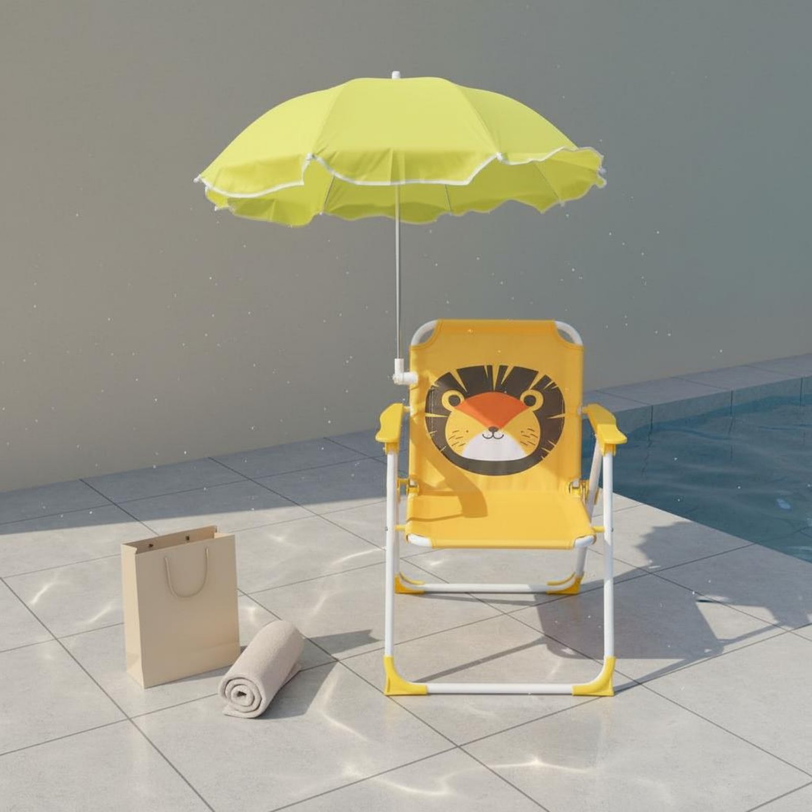 Outdoor Children'S Beach Chair - Kids Outdoor Umbrella Chair ulasan dan harga
