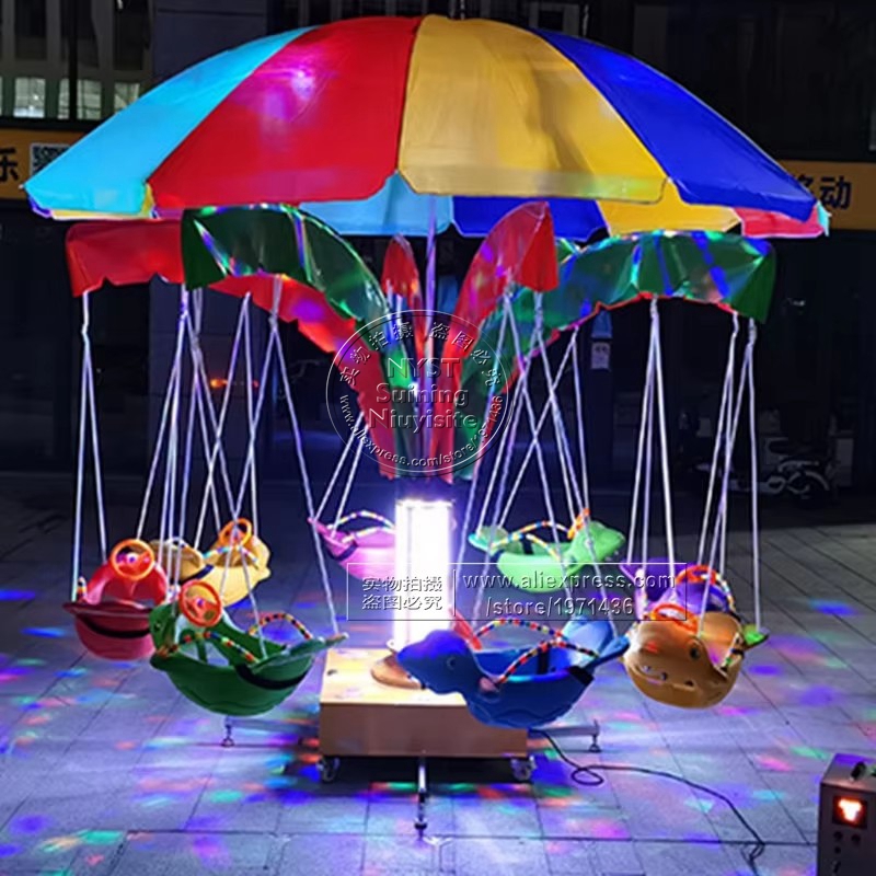 Merry Go Round Umbrella Carous - Kids Outdoor Umbrella Chair ulasan dan harga