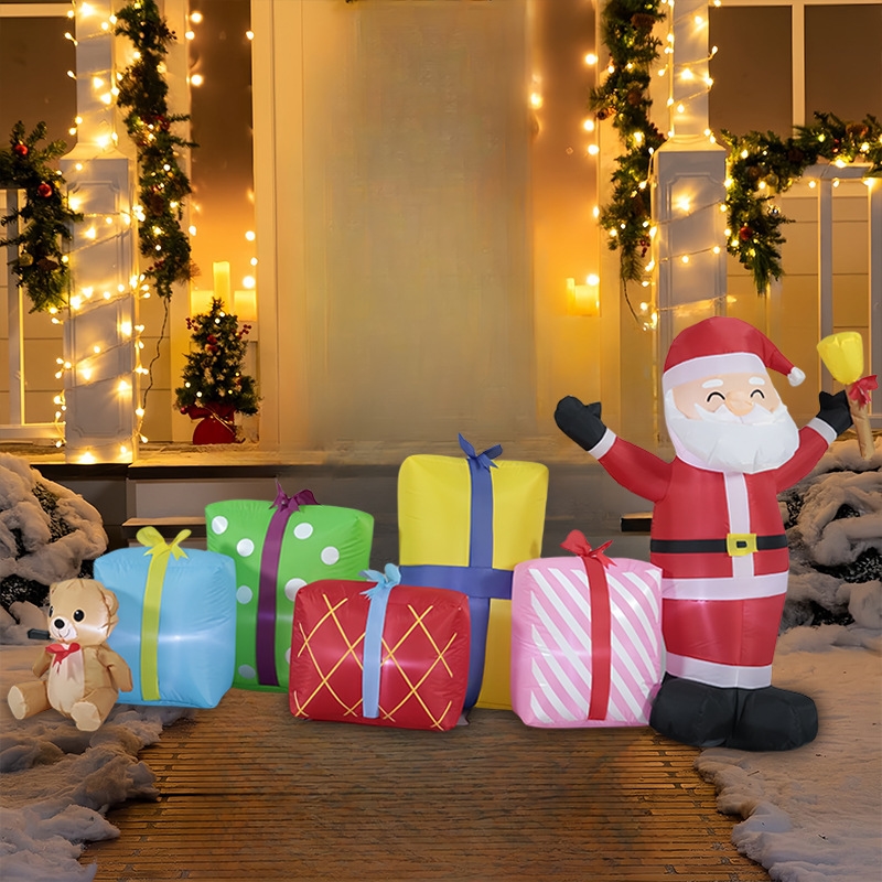 Inflatable Light Up Christmas  - Kids Outdoor Yard ulasan dan harga