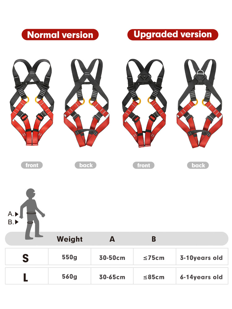 Xinda Child Full Body Harness  - Kids Outdoor Climbing Structure ulasan dan harga
