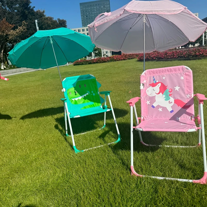 Kids Folding Chair with Sun Um - Kids Outdoor Umbrella Chair ulasan dan harga
