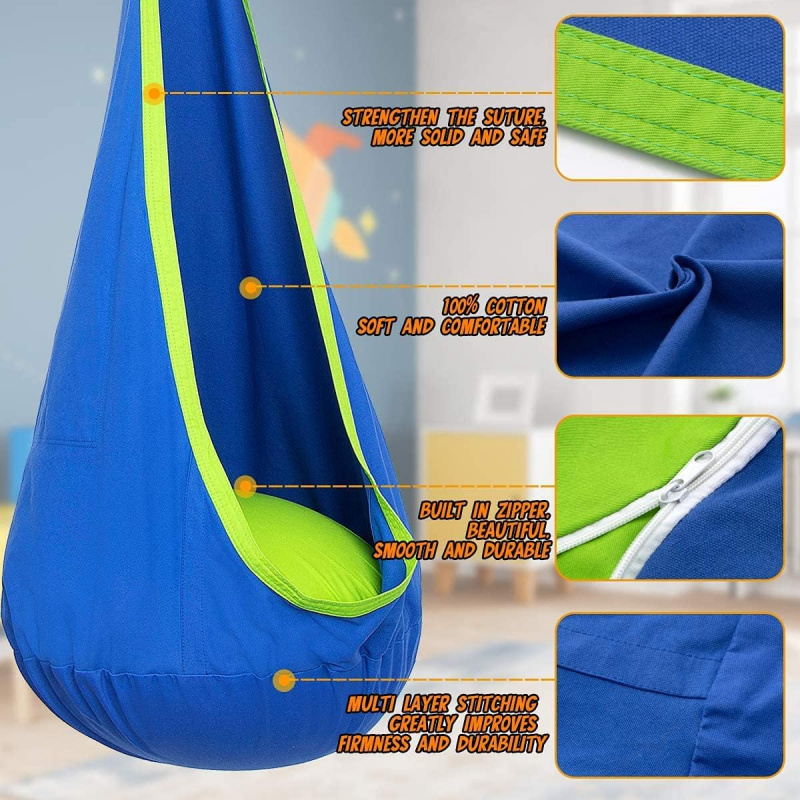 Children Hanging Pod Swing Ham - Kids Outdoor Chair ulasan dan harga