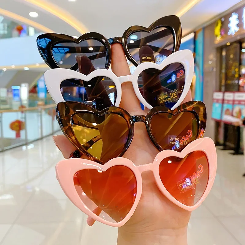 Fashion Kids Sun Glasses Heart - Kids Outdoor Frame ulasan dan harga