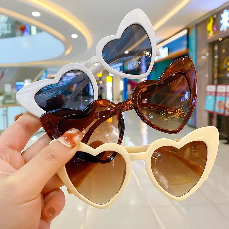 Fashion Kids Sun Glasses Heart - Kids Outdoor Frame ulasan dan harga