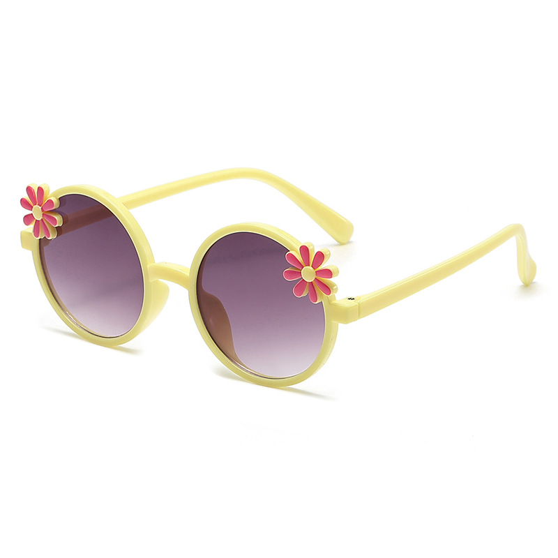 Cute Flower Children Sunglasse - Kids Outdoor Frame ulasan dan harga