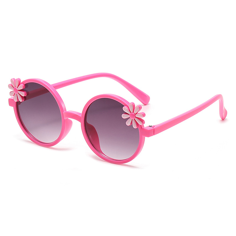 Cute Flower Children Sunglasse - Kids Outdoor Frame ulasan dan harga