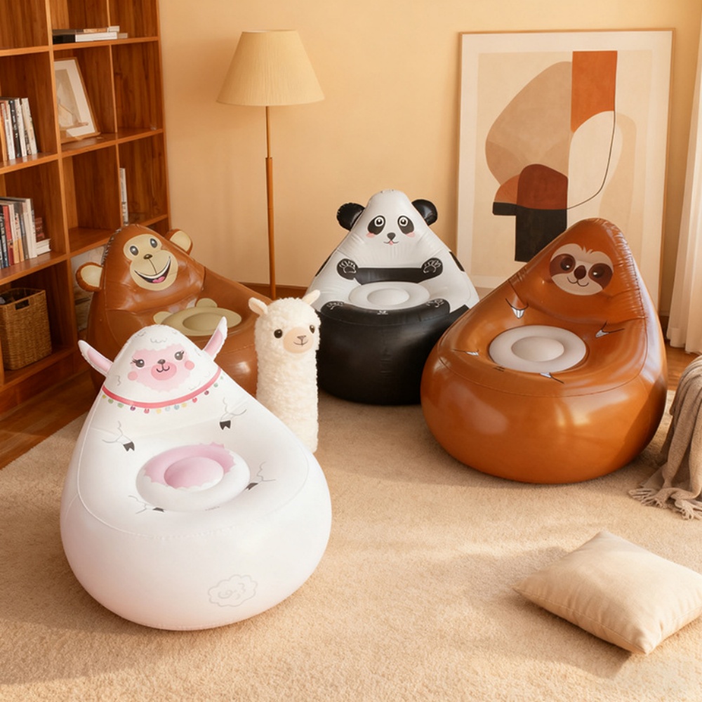 Cartoon Kids PVC Inflatable So - Kids Outdoor Chair ulasan dan harga