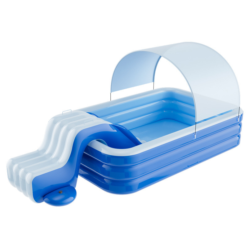 Large Inflatable Swimming Pool - Kids Outdoor Water Park ulasan dan harga
