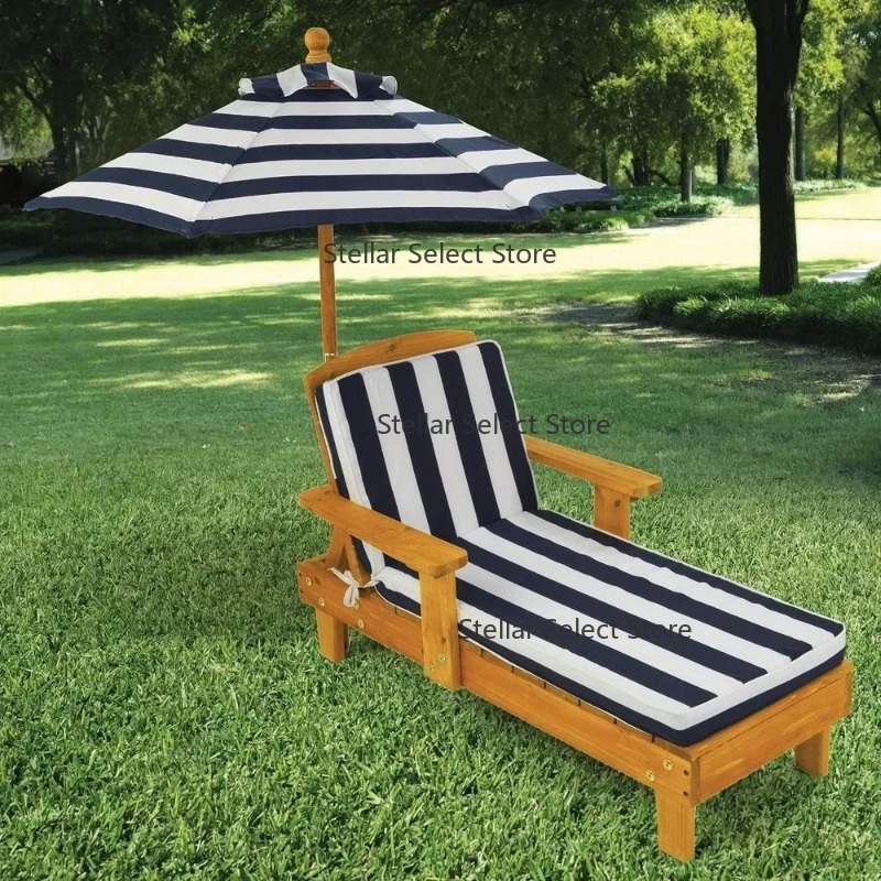 t Outdoor Wooden Chaise , Back - Kids Outdoor Umbrella Chair ulasan dan harga