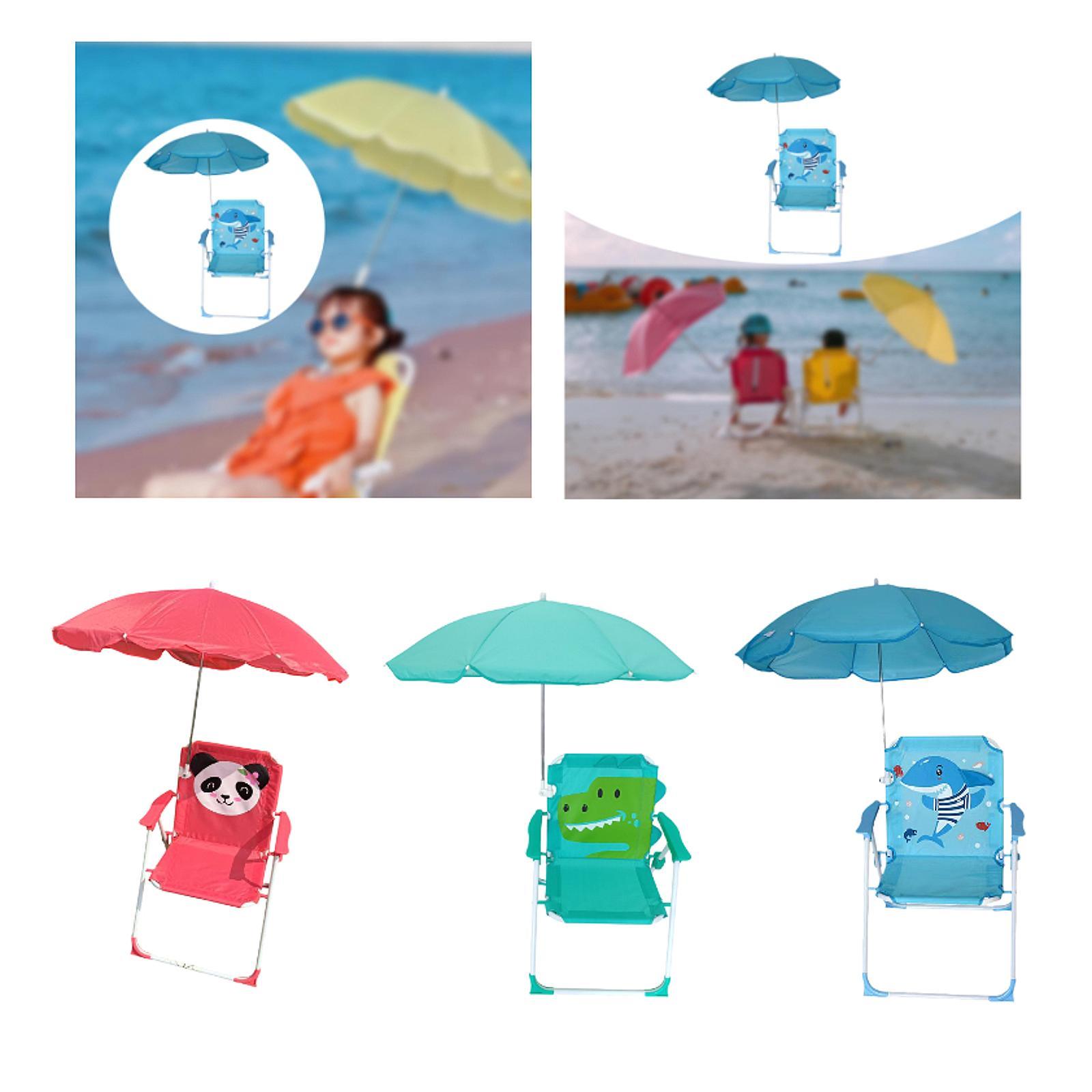 Kids Beach Chairs with Umbrell - Kids Outdoor Umbrella Chair ulasan dan harga