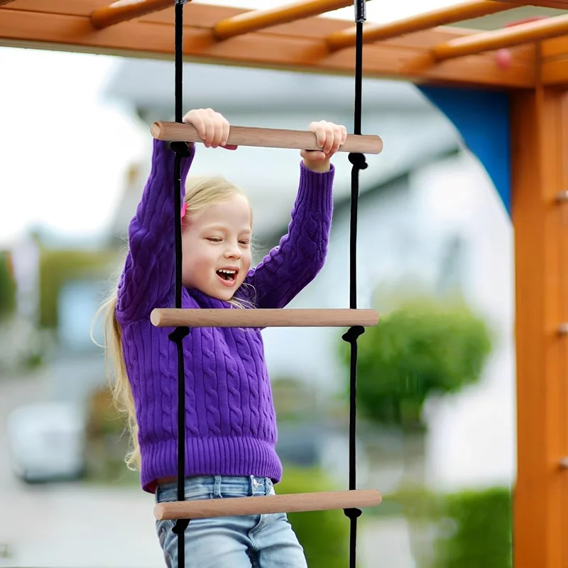 Children Climbing Rope Ladder  - Kids Outdoor Climbing Structure ulasan dan harga