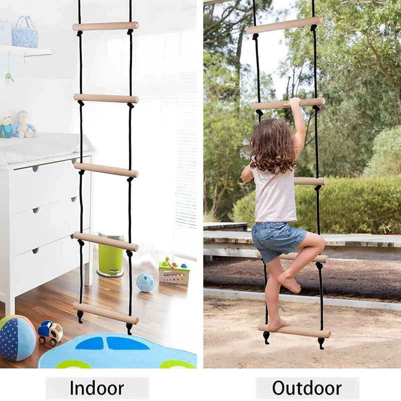 Children Climbing Rope Ladder  - Kids Outdoor Climbing Structure ulasan dan harga
