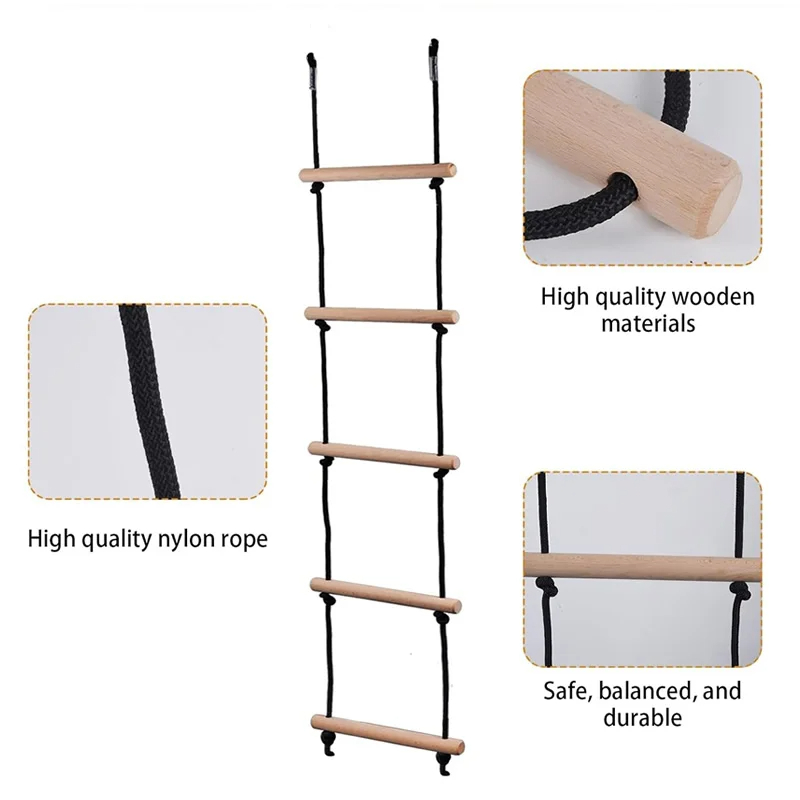 Children Climbing Rope Ladder  - Kids Outdoor Climbing Structure ulasan dan harga