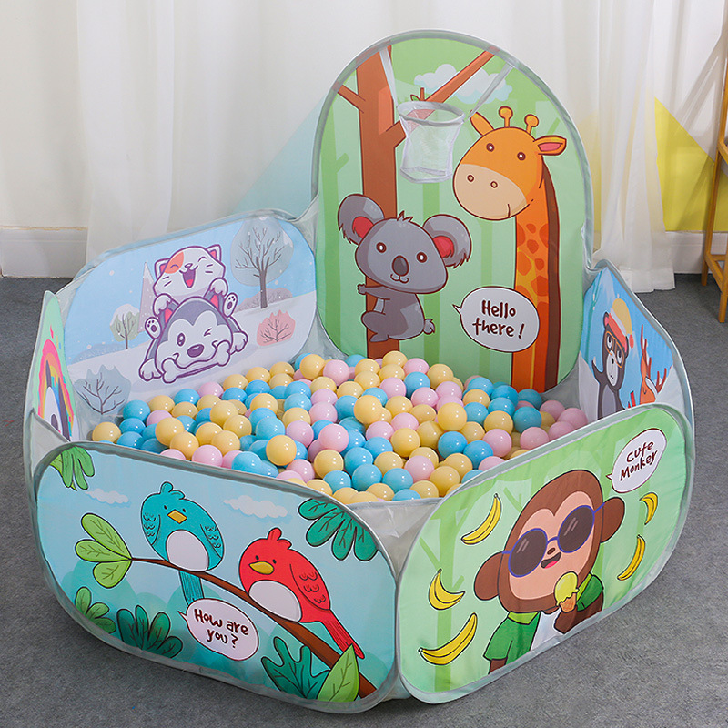 Cartoon Animals Portable Folda - Kids Outdoor Play Yard ulasan dan harga