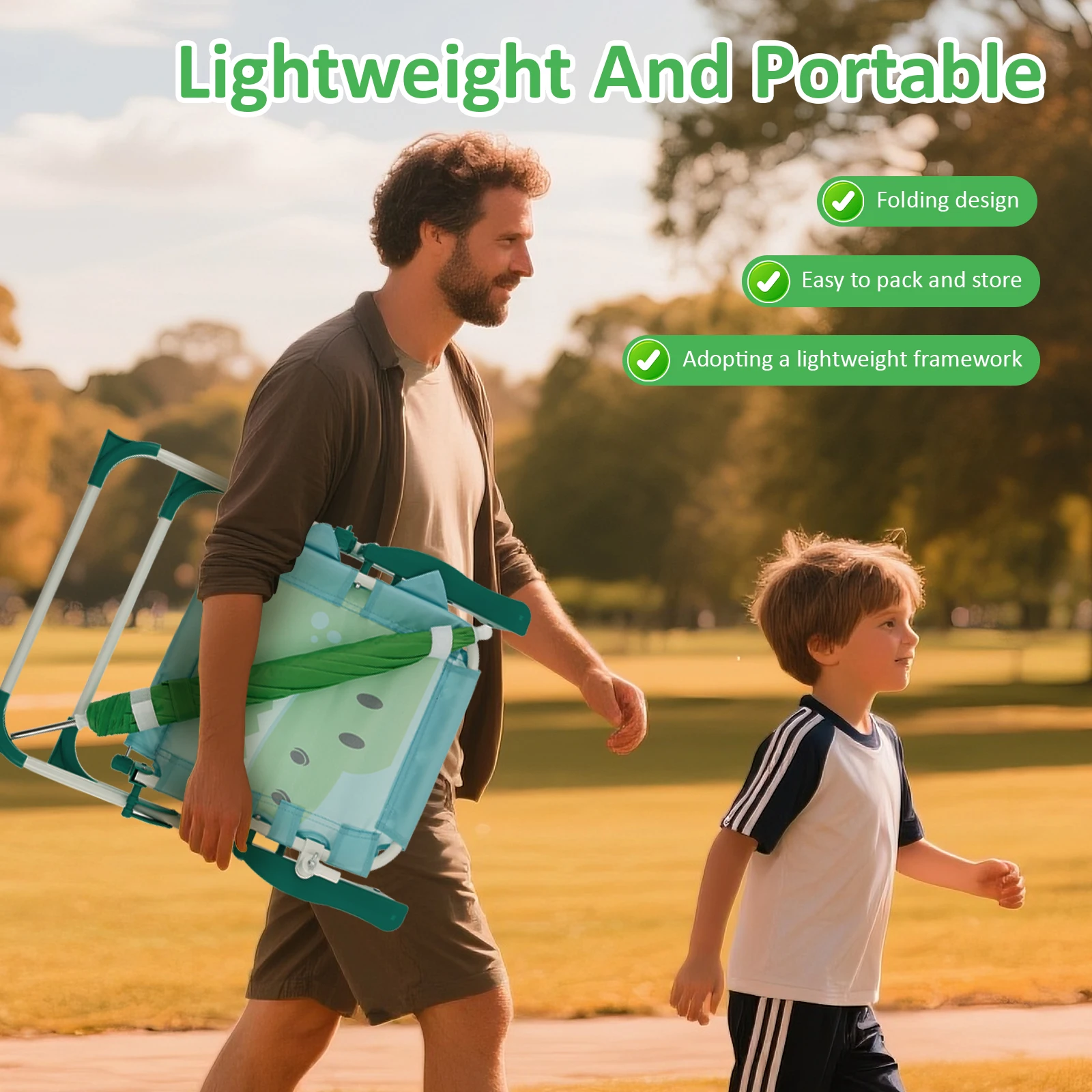 Kids Folding Beach Chair With  - Kids Outdoor Umbrella Chair ulasan dan harga