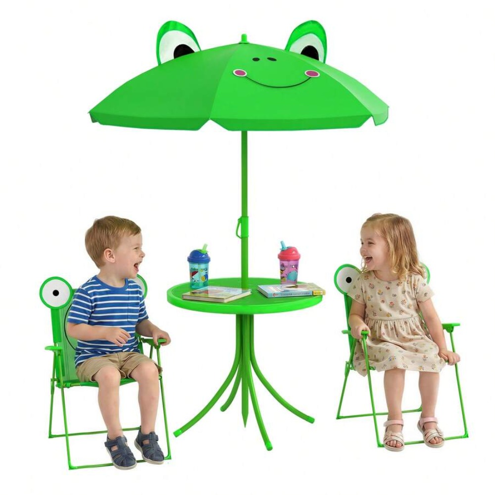 Kids Table and Chair Set Outdo - Kids Outdoor Umbrella Chair ulasan dan harga