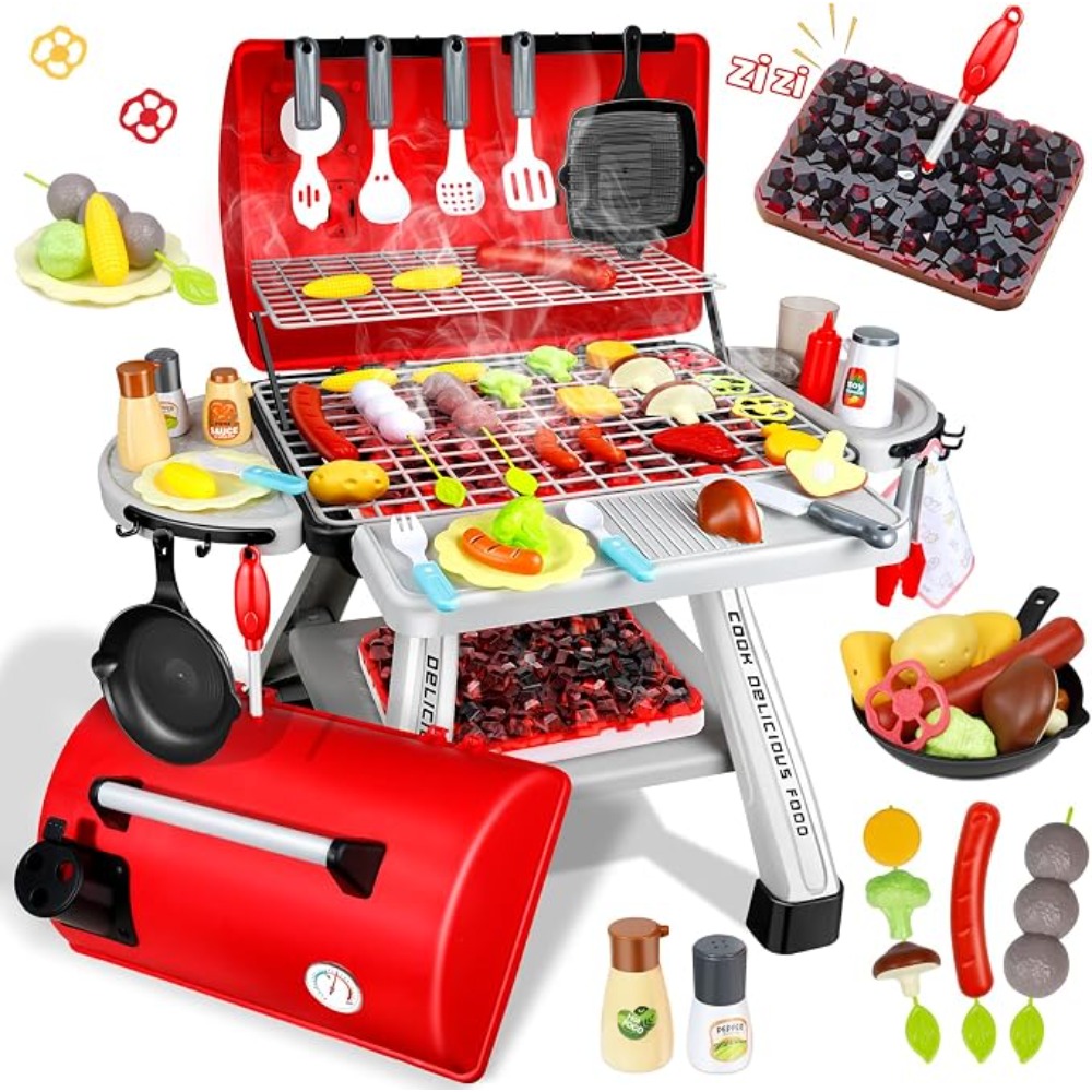 Barbecue Grill Toy Set Kids BB - Kids Outdoor Bbq ulasan dan harga