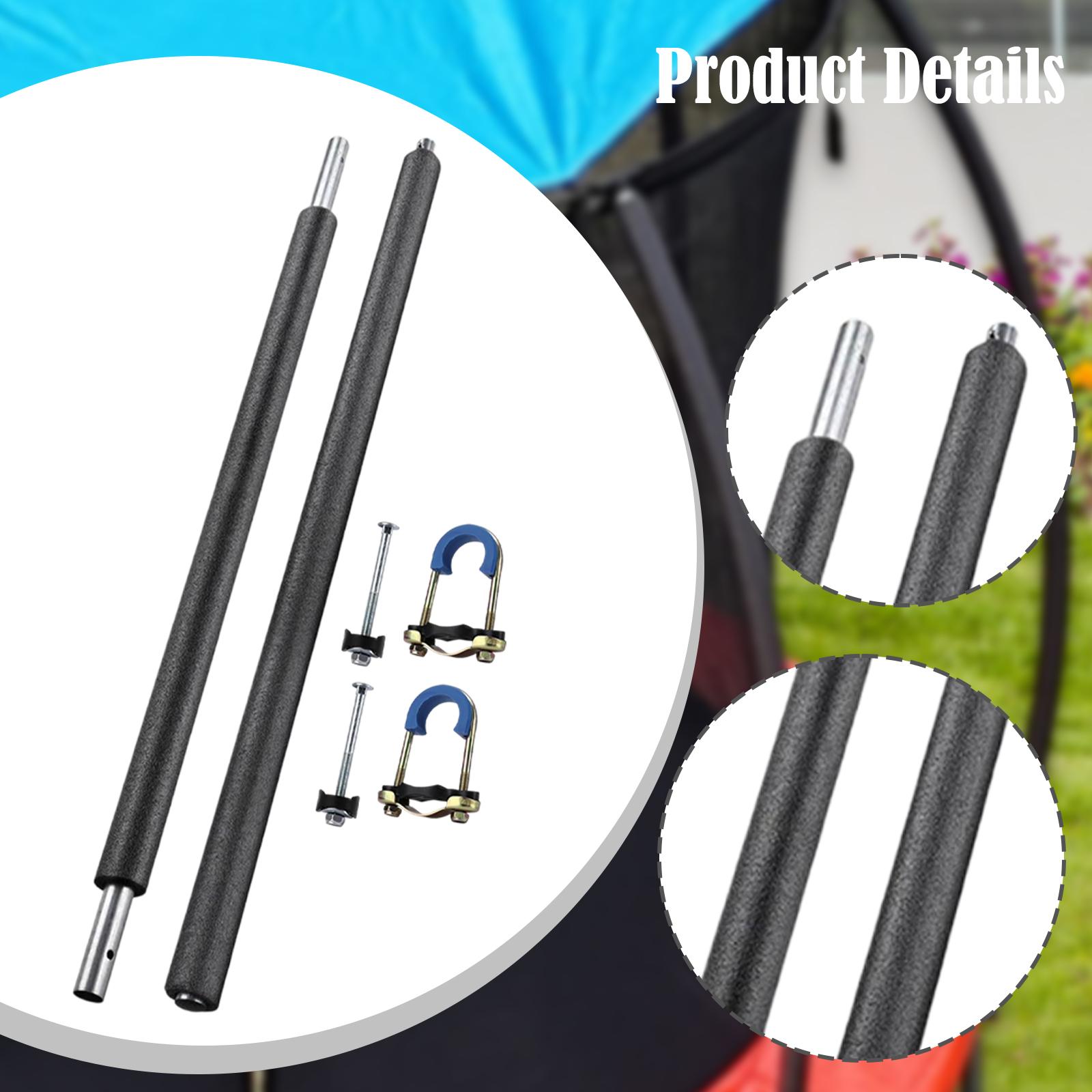 Two Section Trampoline Poles w - Kids Outdoor Yard ulasan dan harga