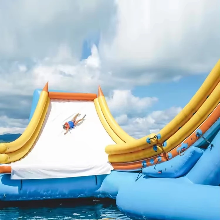 Large Inflatable Water Park wi - Kids Outdoor Water Park ulasan dan harga