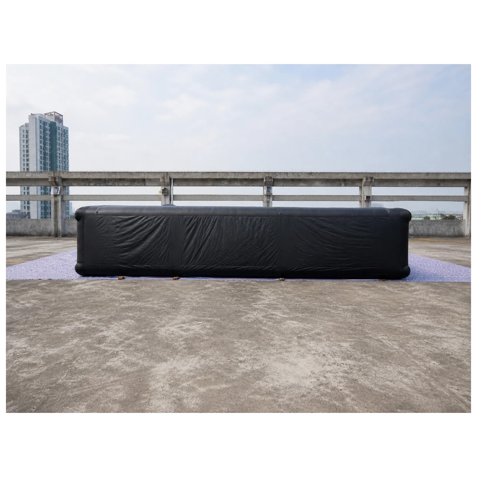 Large Plain Black Inflatable M - Outdoor Games For Kids ulasan dan harga