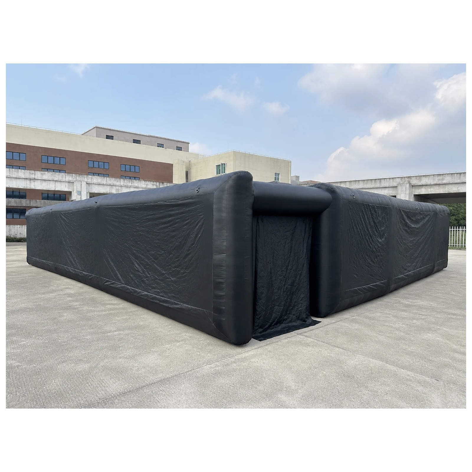 Large Plain Black Inflatable M - Outdoor Games For Kids ulasan dan harga