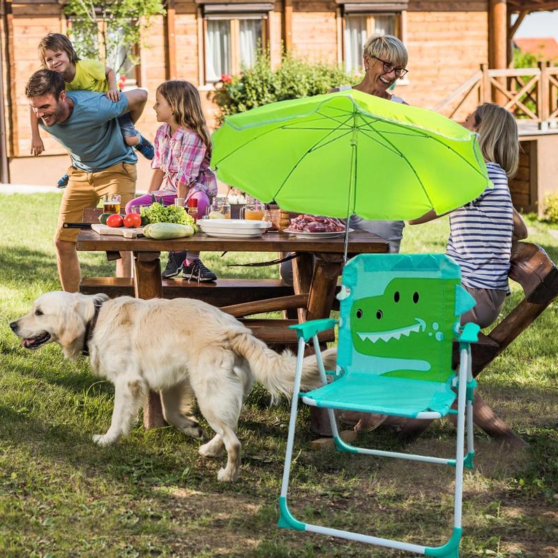 Kids Camping Chair with Outdoo - Kids Outdoor Umbrella Chair ulasan dan harga