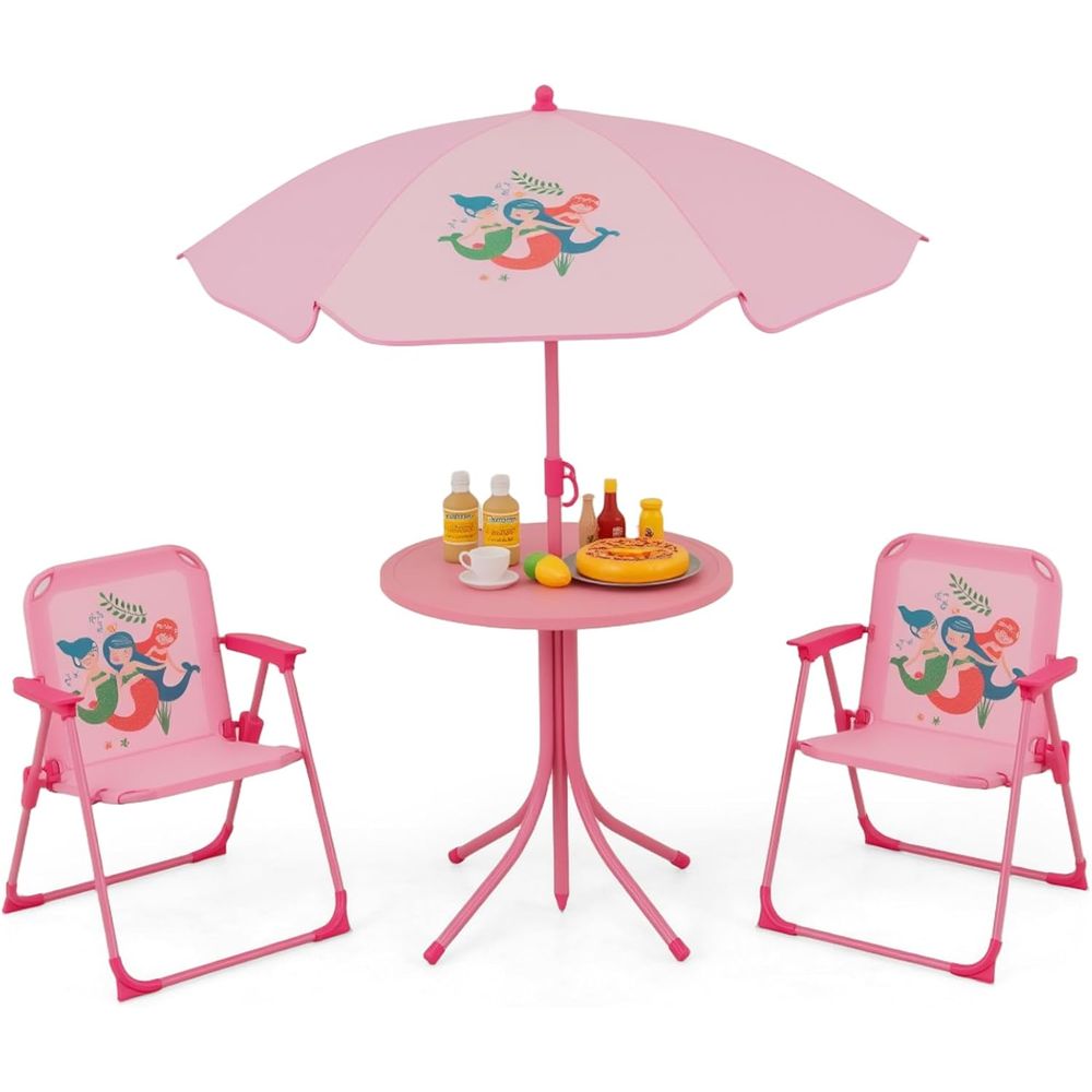 Kids Picnic Table, Kids Outdoo - Kids Outdoor Umbrella Chair ulasan dan harga