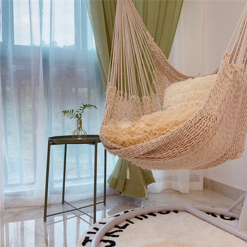 Nordic Style White Hammock Swi - Kids Outdoor Chair ulasan dan harga