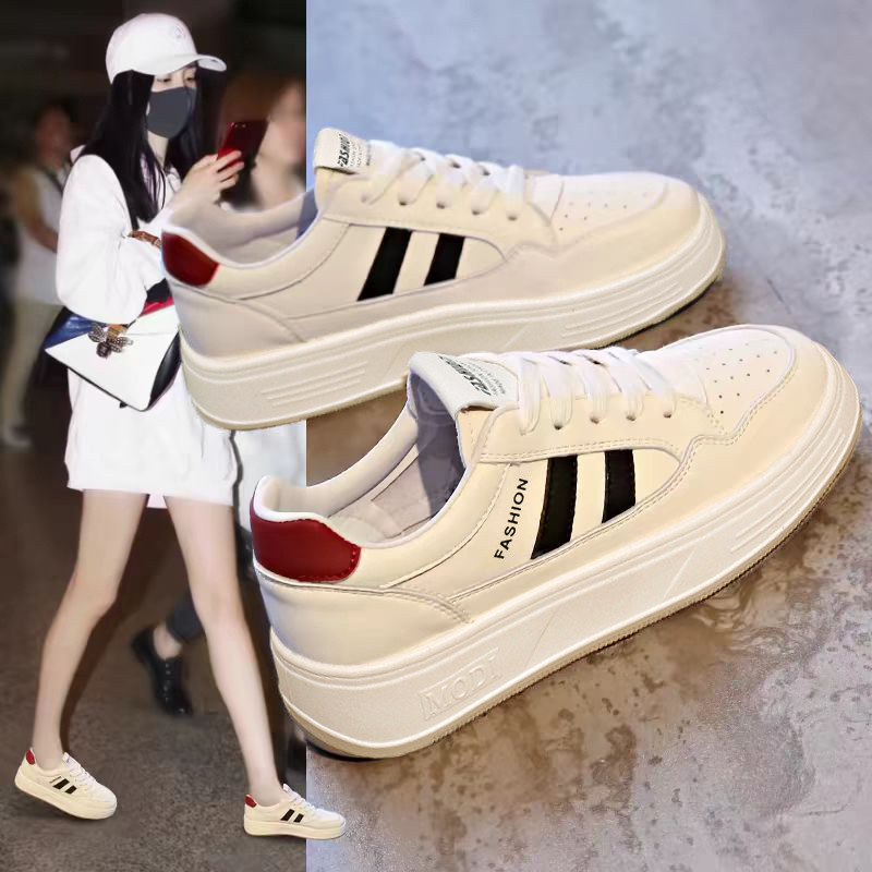 Ladies Sports Heightening Snea - Kids Outdoor Shoes ulasan dan harga