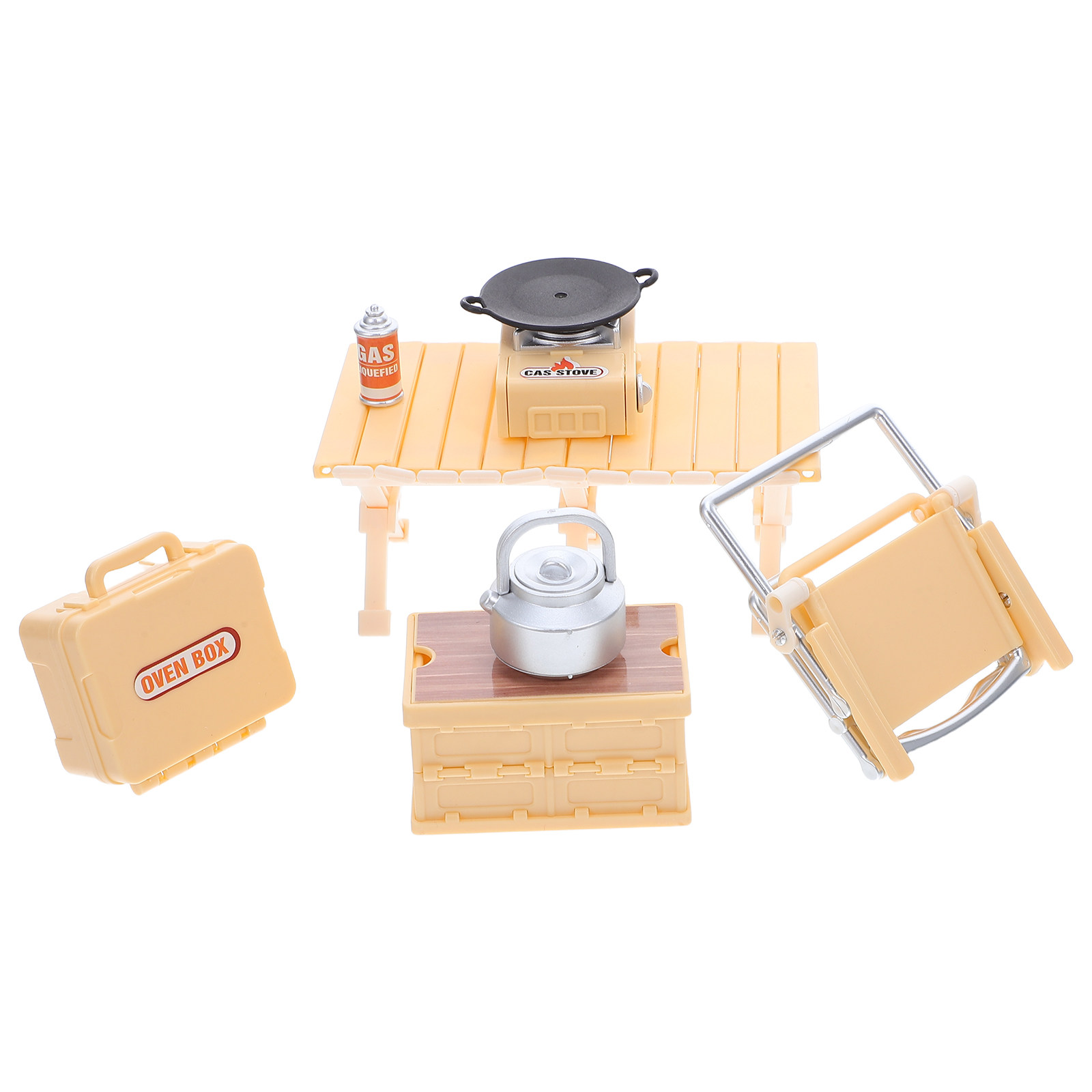 1Set Miniature Camping Furnitu - Kids Outdoor Bbq ulasan dan harga