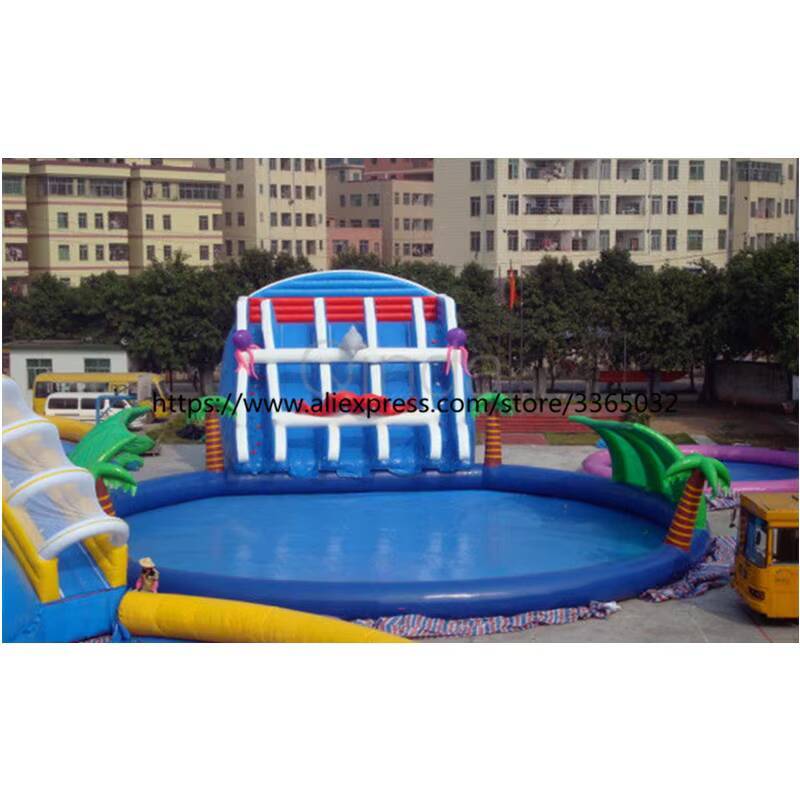 Outdoor Giant Whale Inflatable - Kids Outdoor Water Park ulasan dan harga