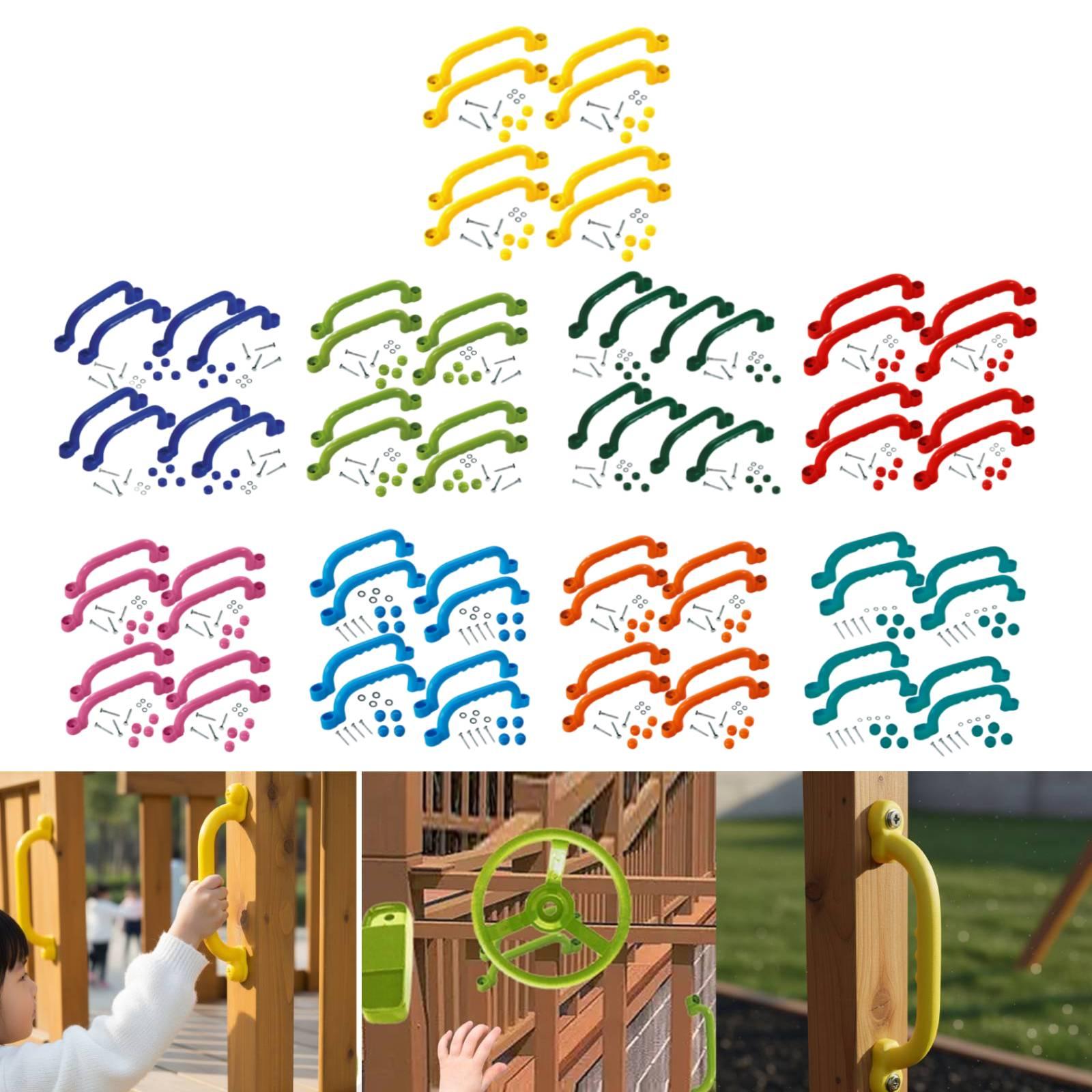 8Pcs Climbing Frame Handles Ea - Kids Outdoor Frame ulasan dan harga
