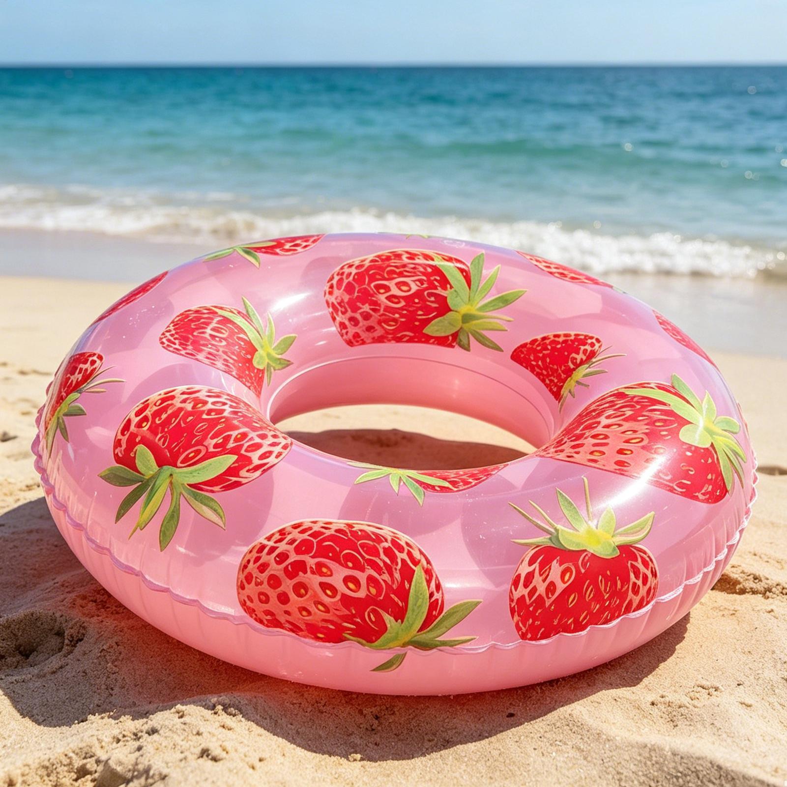 Inflatable Tube Fruit Pattern  - Kids Outdoor Water Park ulasan dan harga