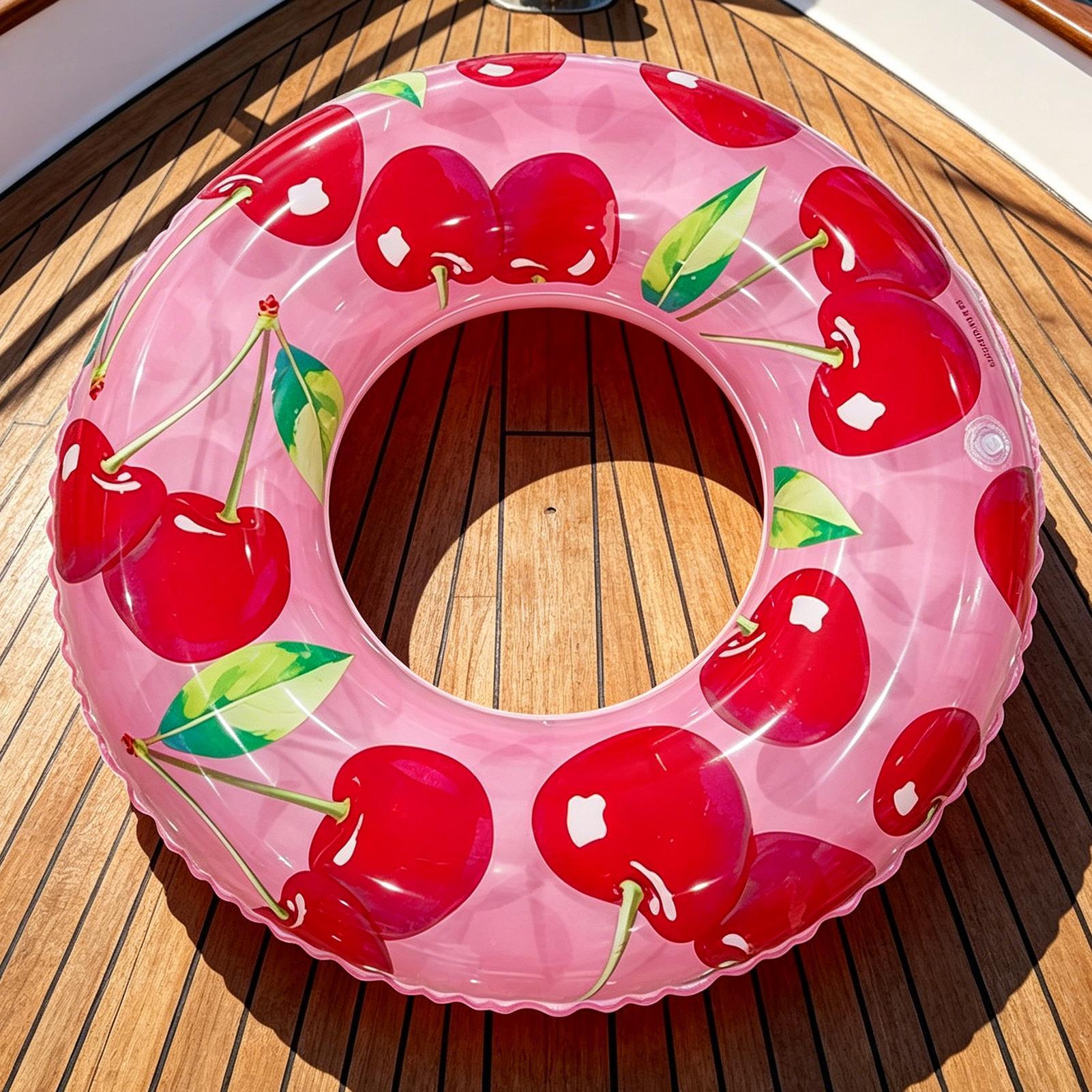 Inflatable Tube Fruit Pattern  - Kids Outdoor Water Park ulasan dan harga