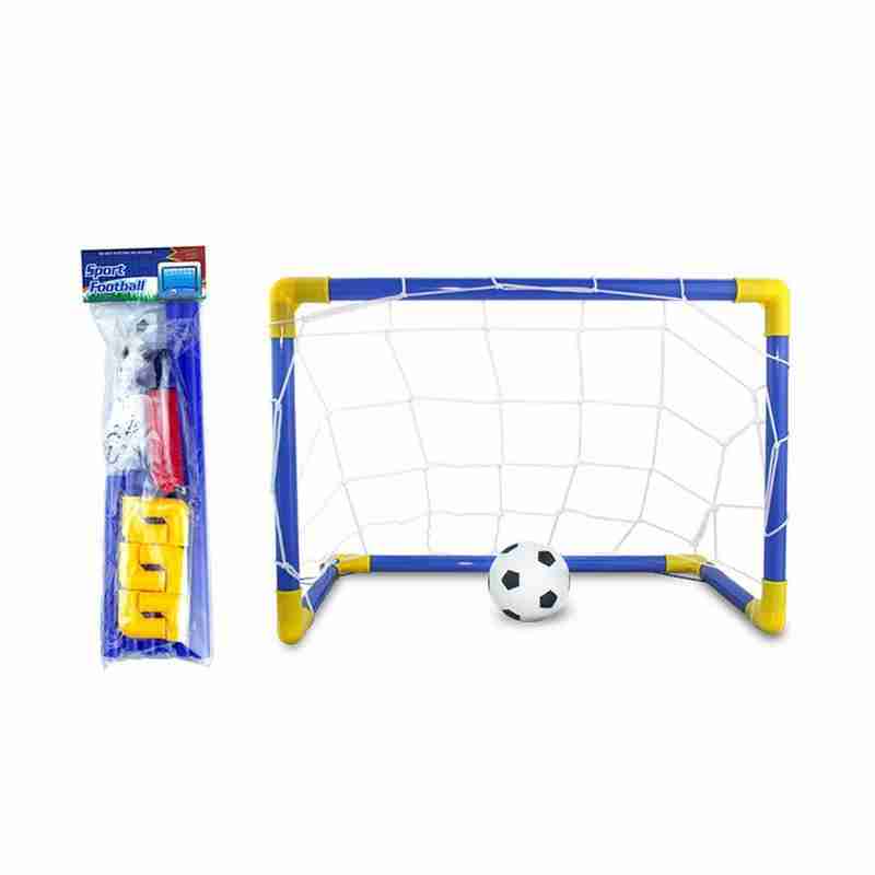 Mini Folding Soccer Goal Net P - Kids Outdoor Frame ulasan dan harga