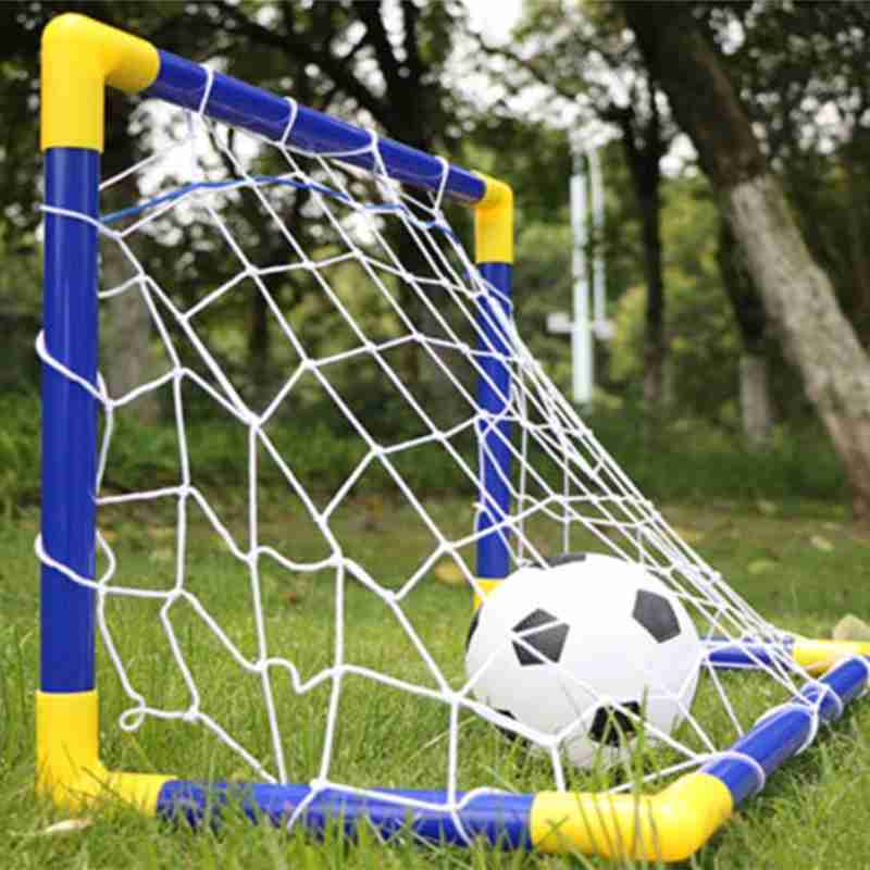 Mini Folding Soccer Goal Net P - Kids Outdoor Frame ulasan dan harga