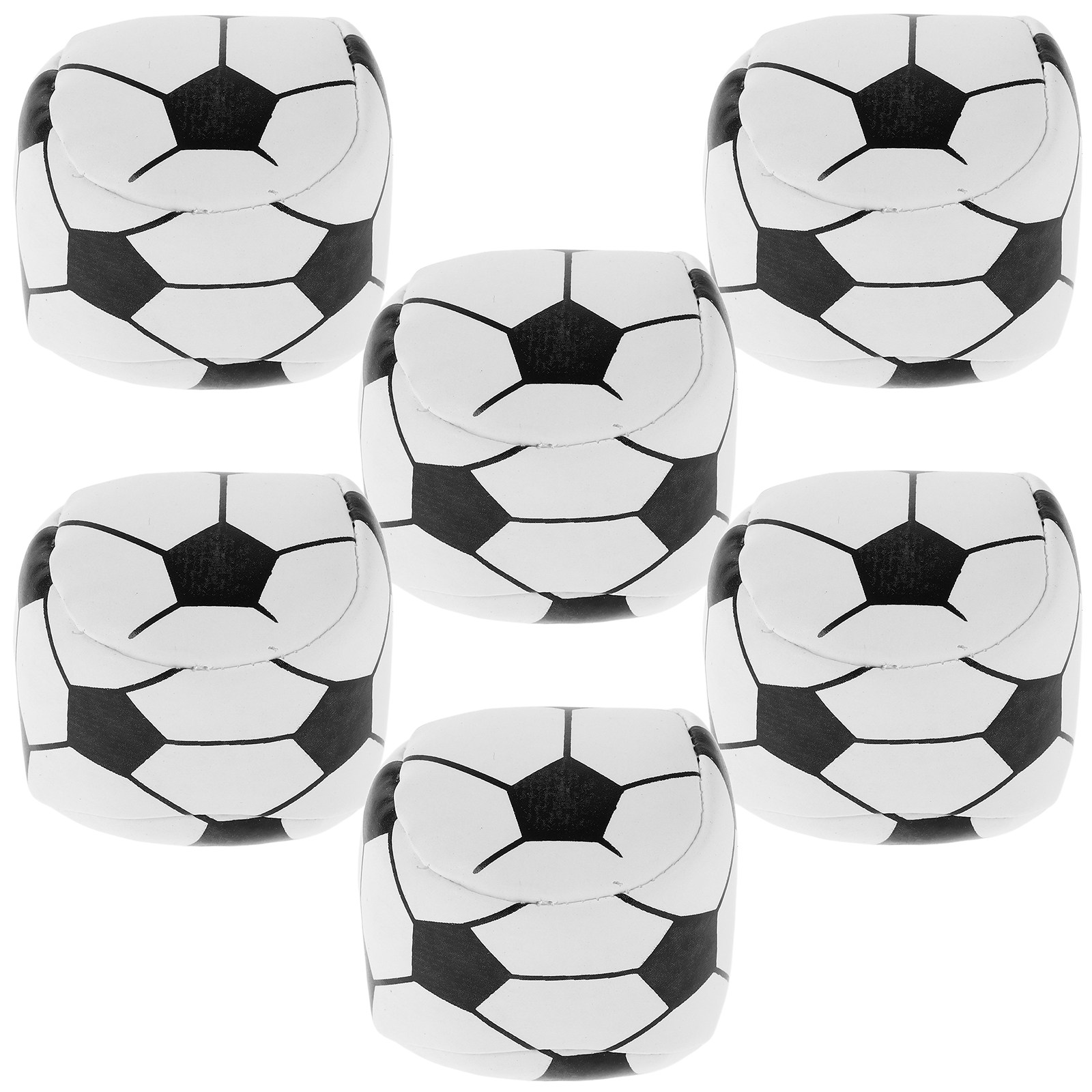 6Pcs Soccer Bean Bags Corn Hol - Outdoor Games For Kids ulasan dan harga