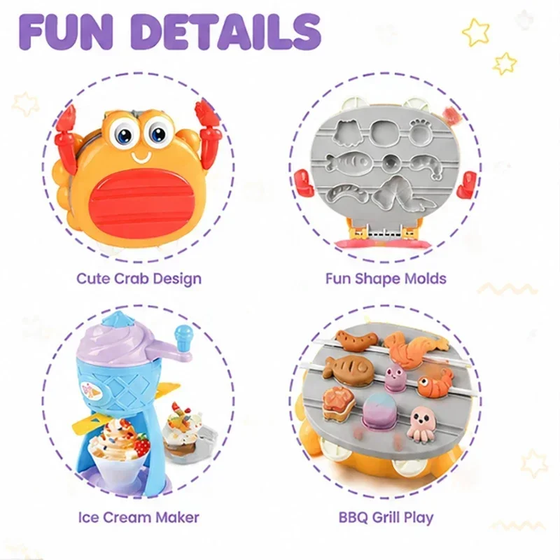 2 in 1 Crab Barbecue Grill Ice - Kids Outdoor Bbq ulasan dan harga