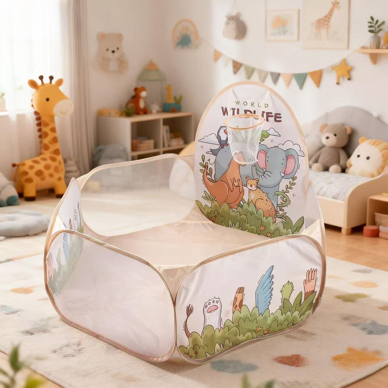 Foldable Play Tent for Kids, K - Kids Outdoor Play Yard ulasan dan harga