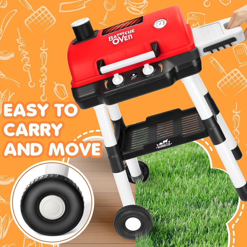 Kids Play Kitchen Toys, BBQ Gr - Kids Outdoor Bbq ulasan dan harga
