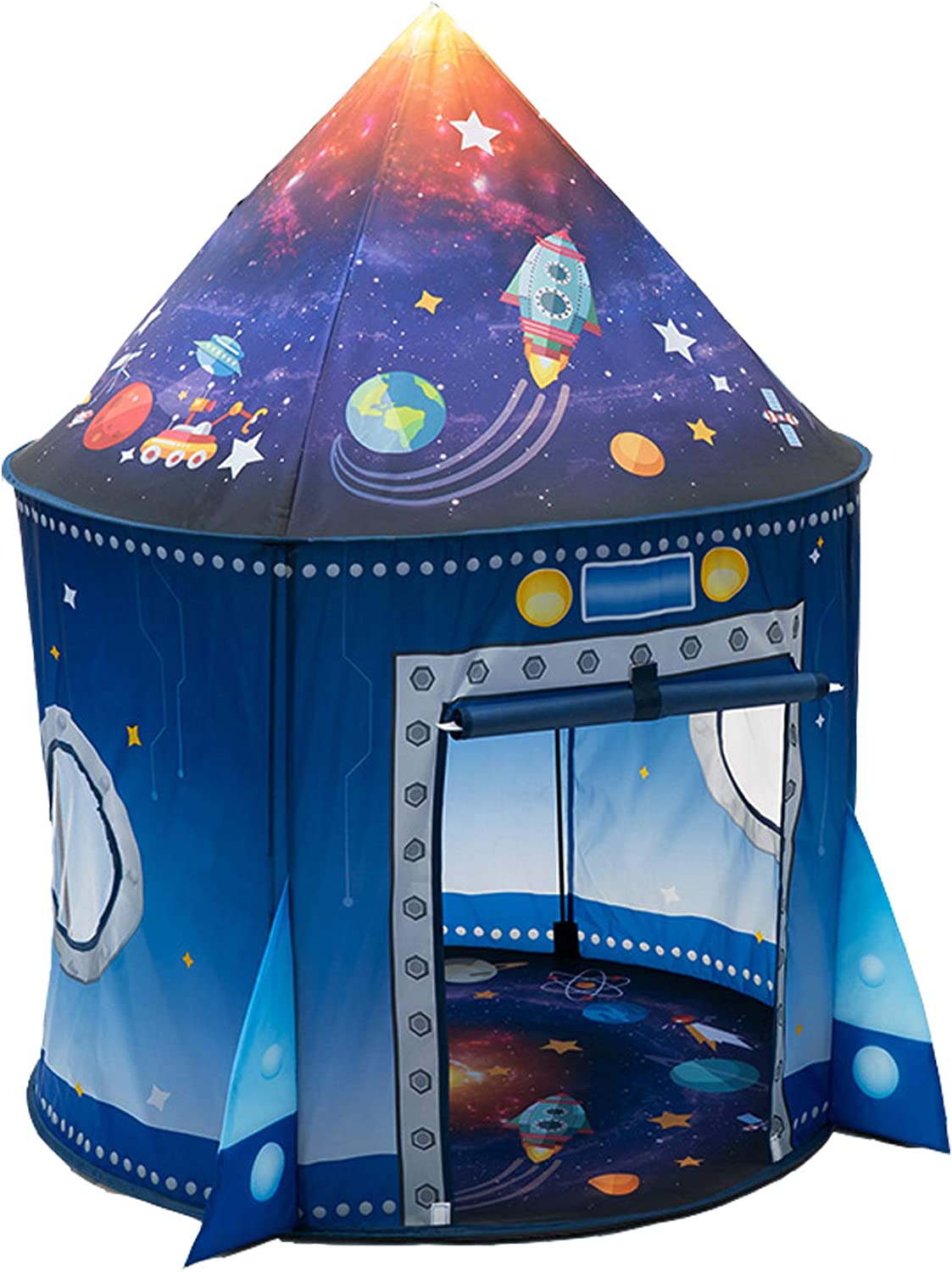 Rocket Ship Kids Tent Pop Up P - Kids Outdoor Play Yard ulasan dan harga