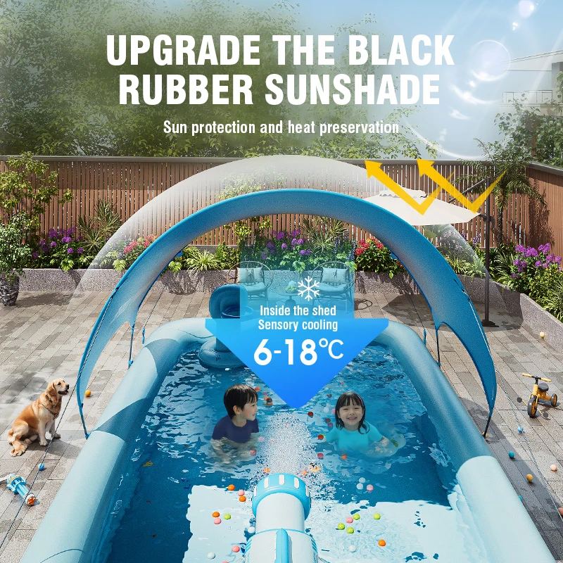 Thickened 1.8/2.1/2.6M Large S - Kids Outdoor Play Yard ulasan dan harga