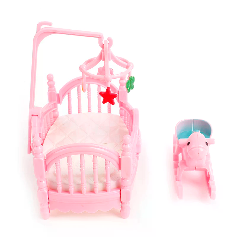 Miniature Crib Wooden Horse Se - Kids Outdoor Umbrella Chair ulasan dan harga