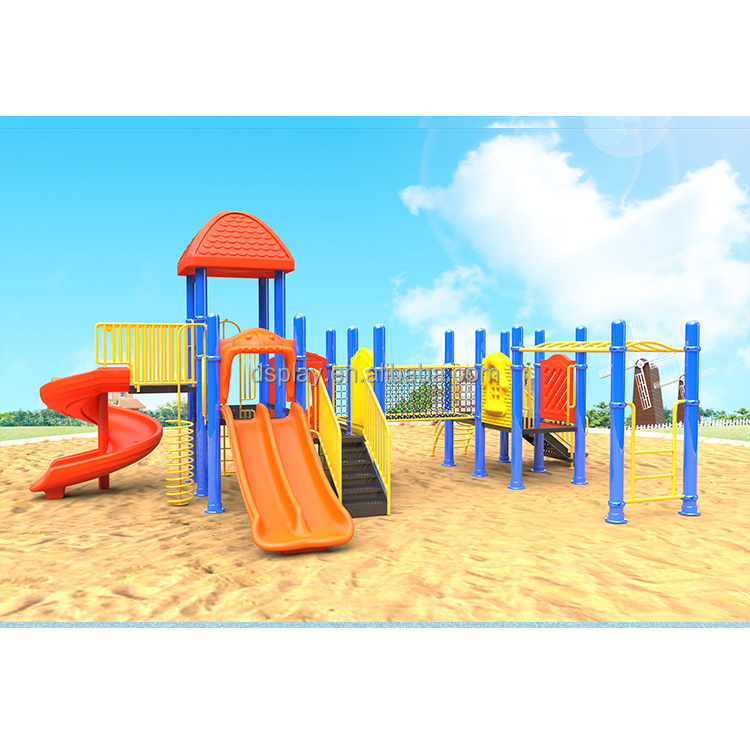 Commercial Outdoor Playground  - Kids Outdoor Climbing Structure ulasan dan harga