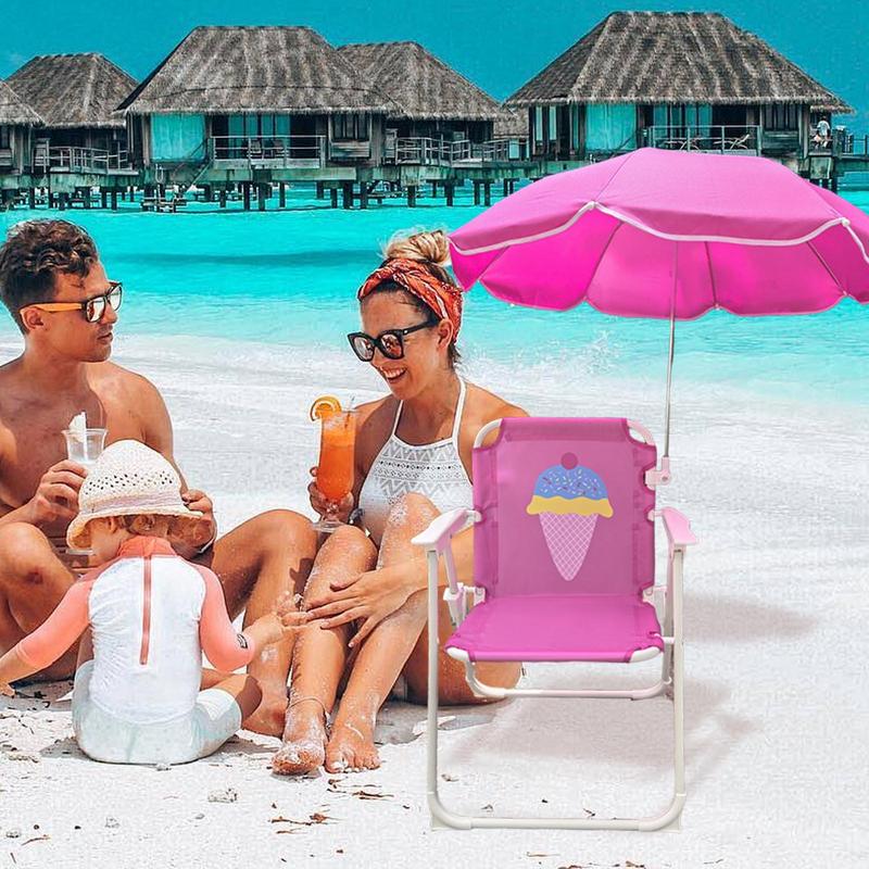Kids Umbrella Chair Beach Sand - Kids Outdoor Umbrella Chair ulasan dan harga