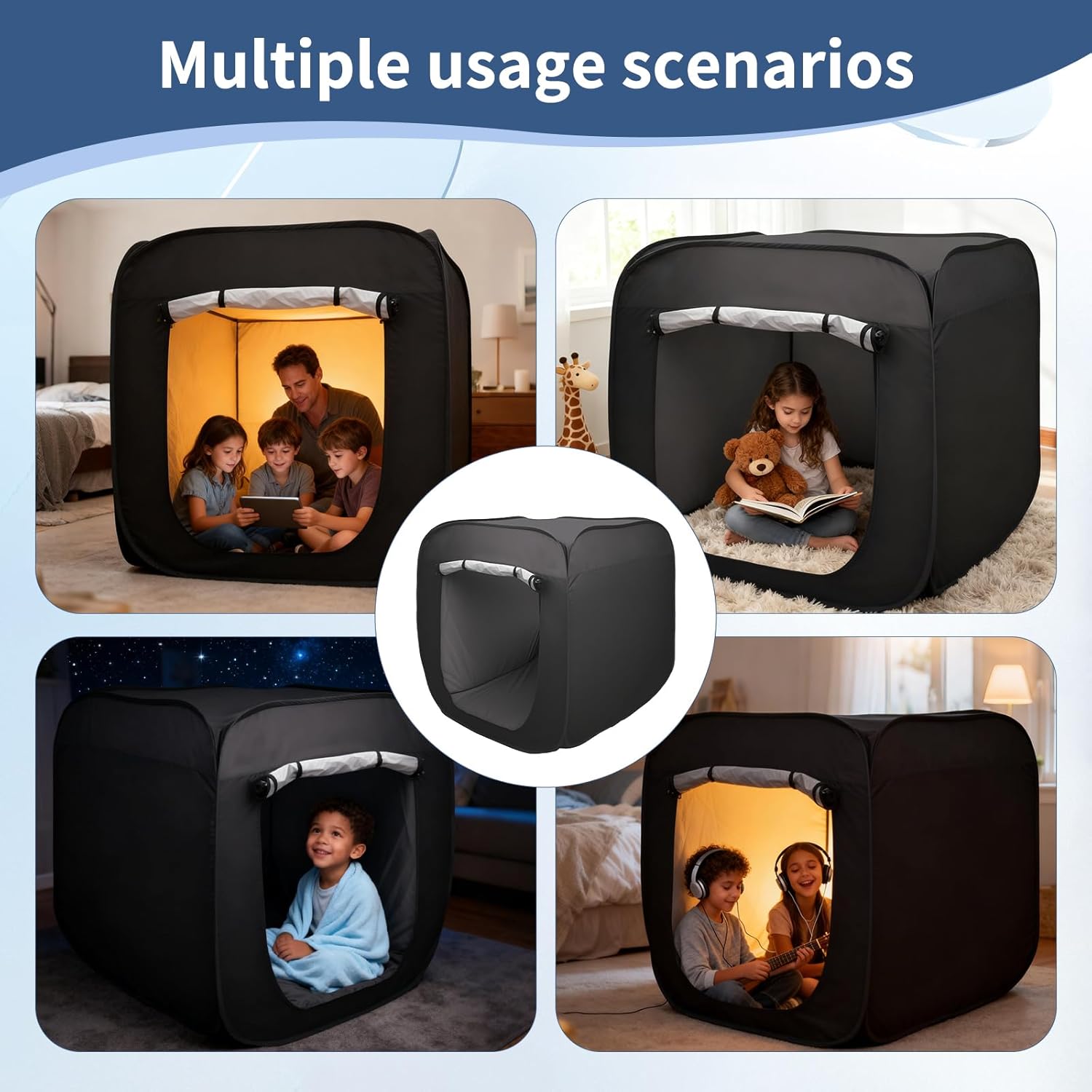 Sensory Tent for Kids 37.4 in  - Kids Outdoor Play Yard ulasan dan harga