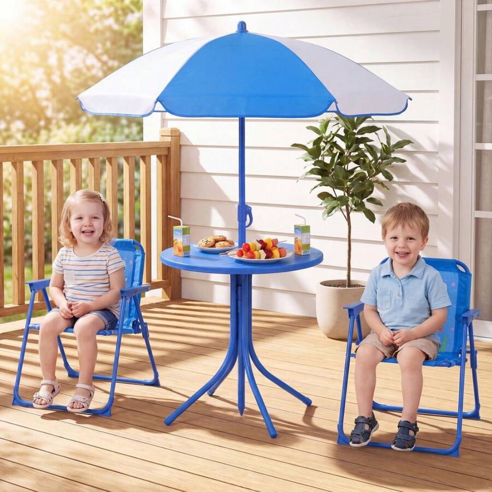 Childrens Picnic Table Outdoor - Kids Outdoor Umbrella Chair ulasan dan harga